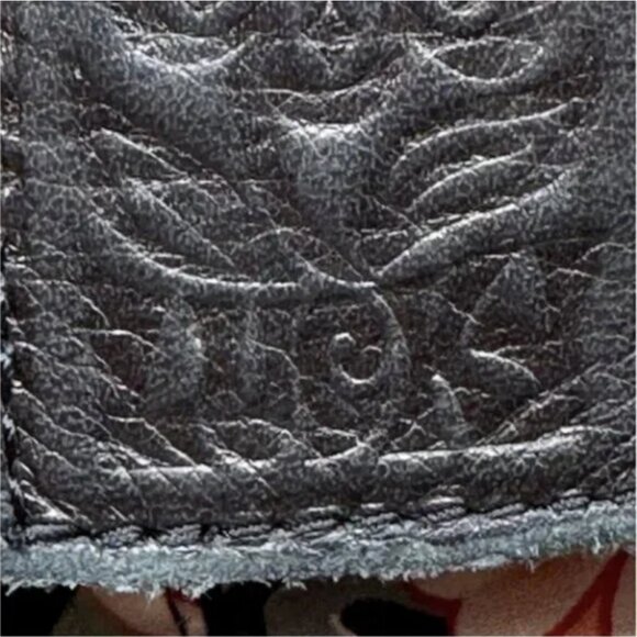 Lucky Brand Boho Soft Leather Black Hobo Shoulder Bag - Picture 10 of 13